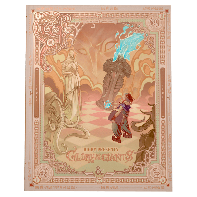 D&D 5.0 Bigby presents: Glory of Giants Alt Art