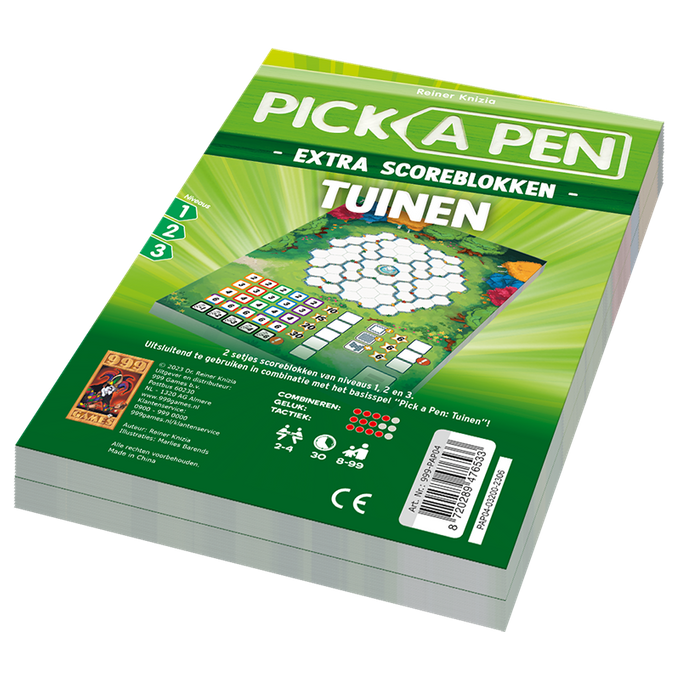 Pick a Pen Tuinen Scoreblokken