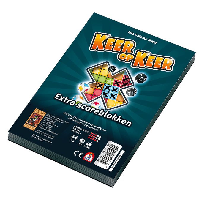 Scoreblokken Keer op Keer twee stuks Level 1