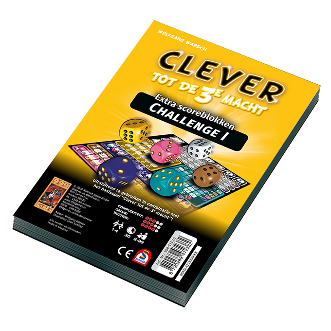 Scoreblokken Clever tot de 3e macht Challenge