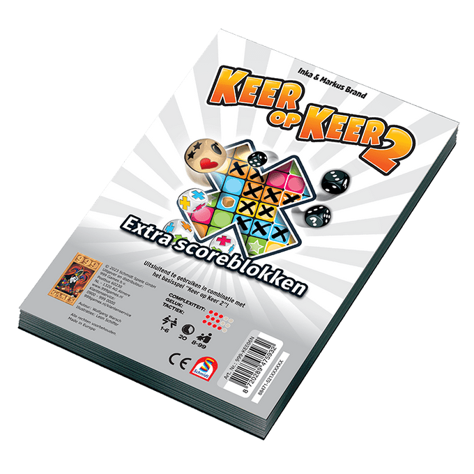 Scoreblokken Keer op Keer 2 twee stuks Level 1