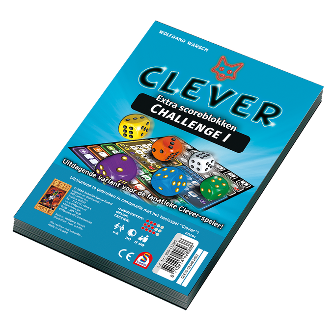 Scoreblokken Clever Challenge