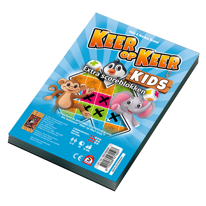 Scoreblokken Keer op Keer Kids twee stuks