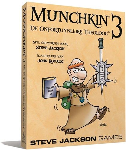Munchkin 3 NL - De Onfortuinlijke Theoloog