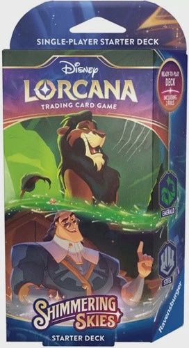Disney Lorcana - Shimmering Skies - Starter Deck Scar & Kronk