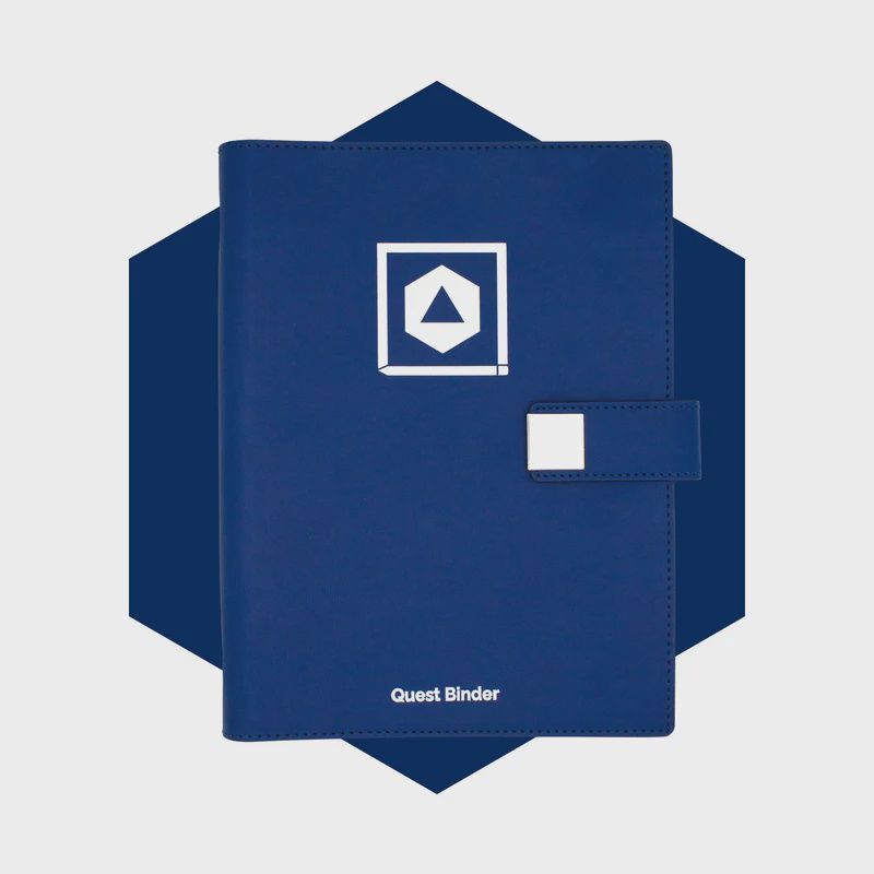 Quest Binder - Heroic Blue