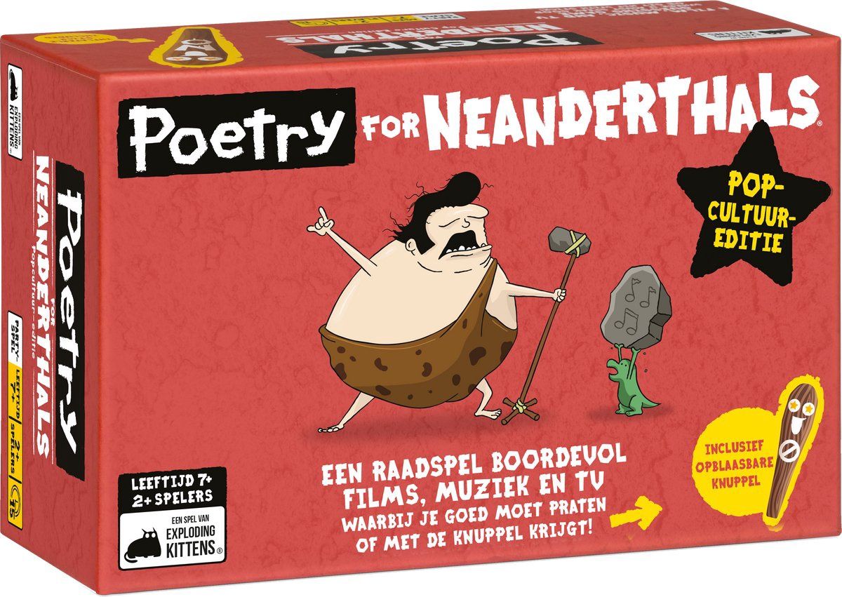 Poetry for Neanderthals Pop Culture Edition