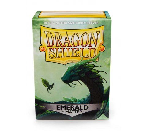 Dragon Shield - Sleeves Emerald Matte
