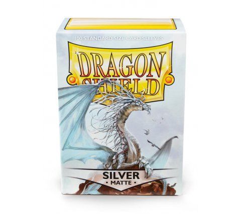 Dragon Shield - Sleeves Silver Matte