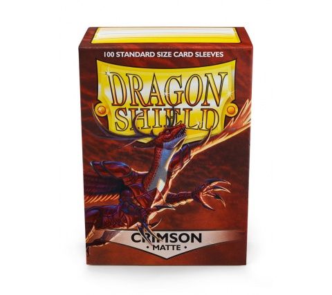 Dragon Shield - Sleeves Crimson Matte