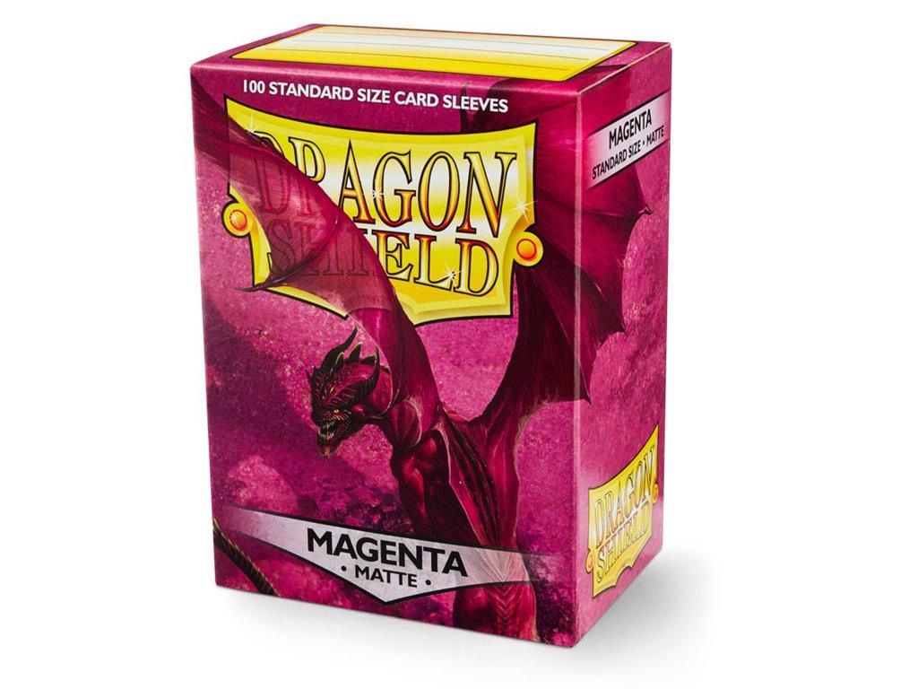 Dragon Shield - Sleeves Magenta Matte