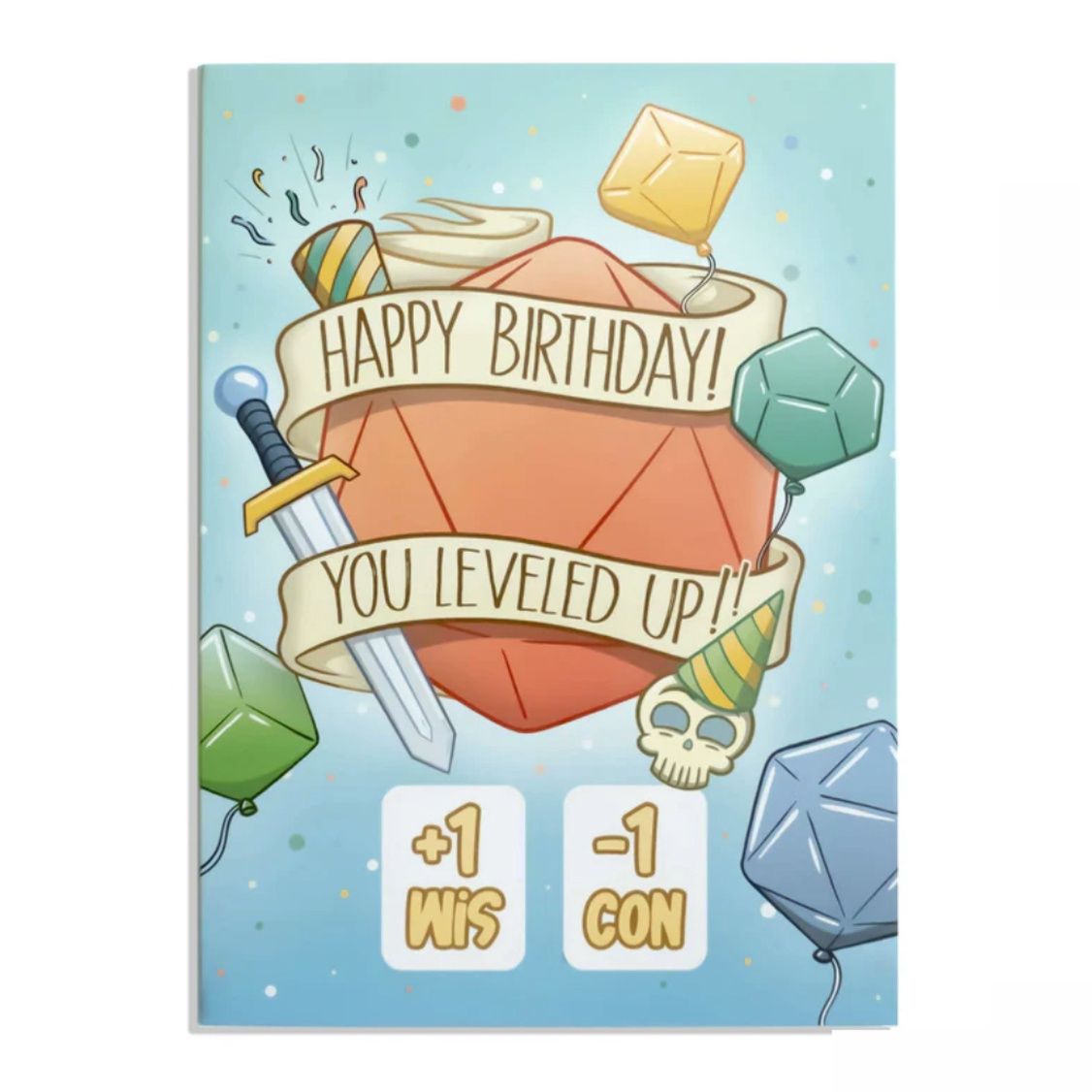 Birthday D20 - Kaart