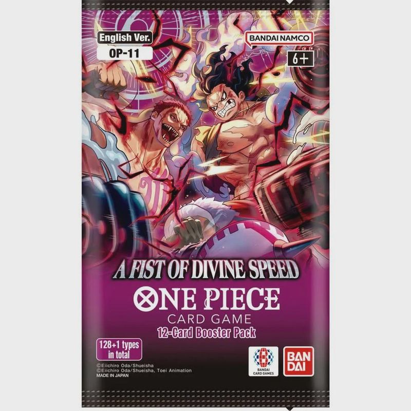 One Piece OP11 - A Fist of Divine Speed Booster