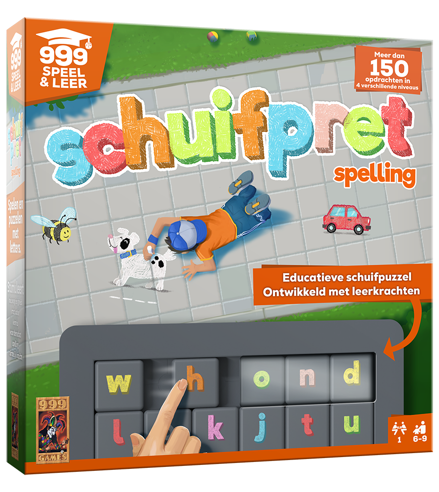 Schuifpret - Spelling