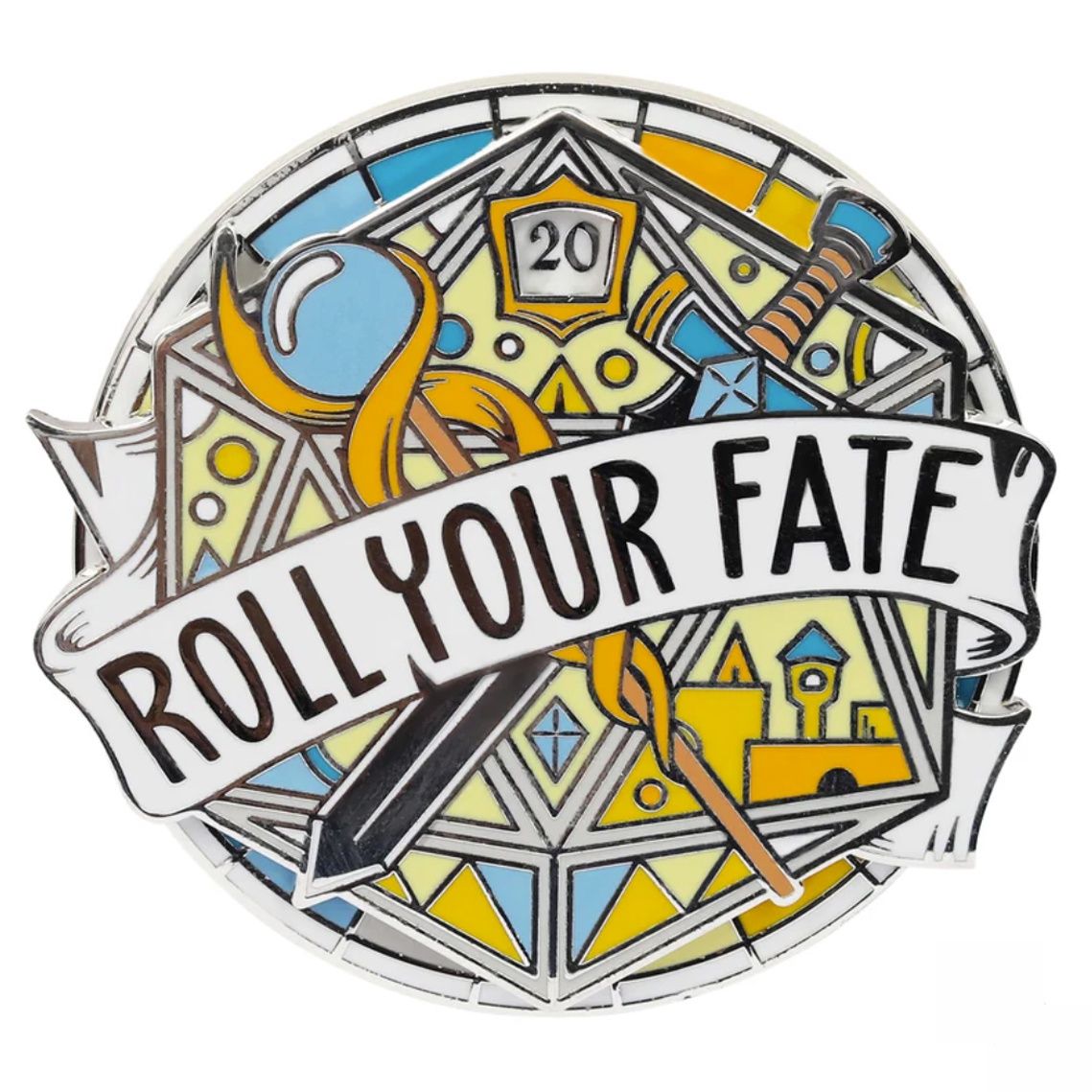 Roll Your Fate Spinner Pin