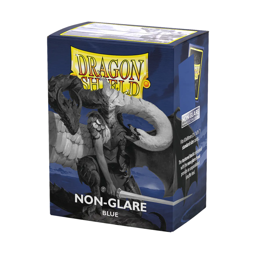 Dragon Shield - Sleeves Blue Non-Glare Matte