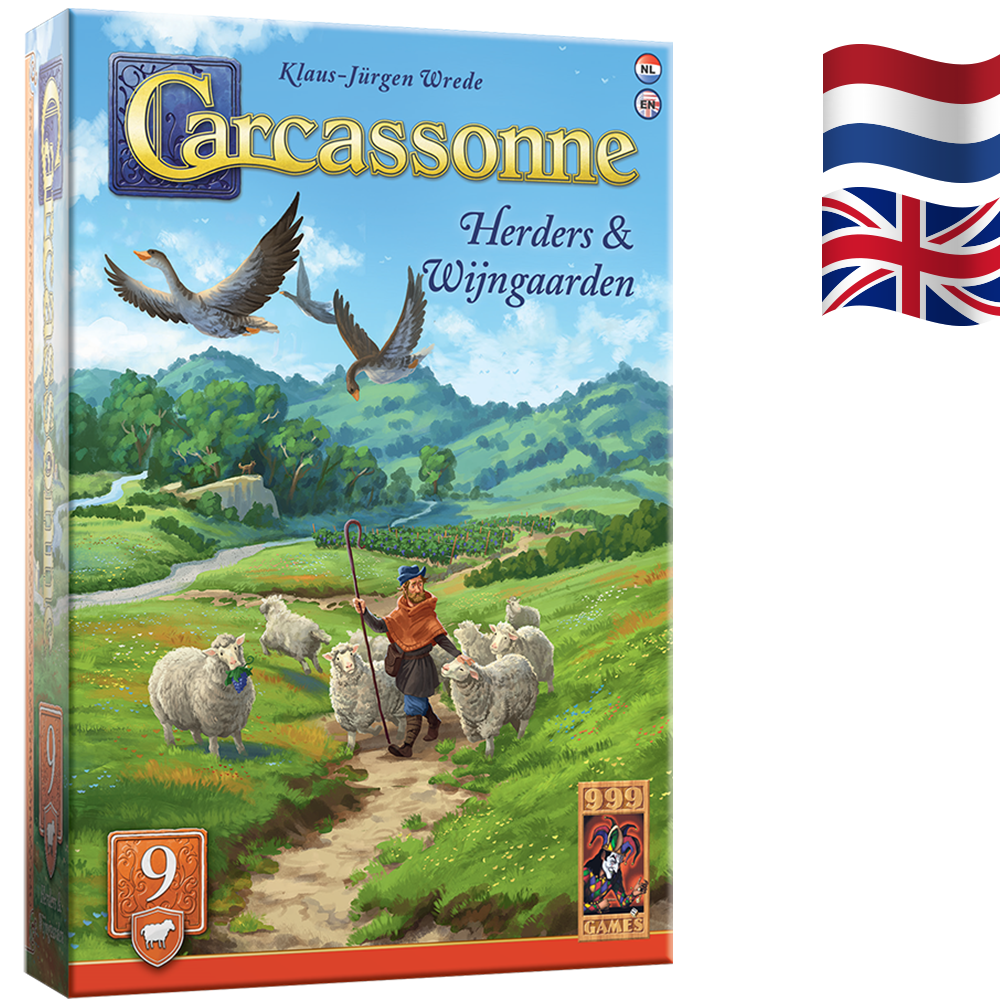 Carcassonne: Herders & Wijngaarden Uitbreiding 9