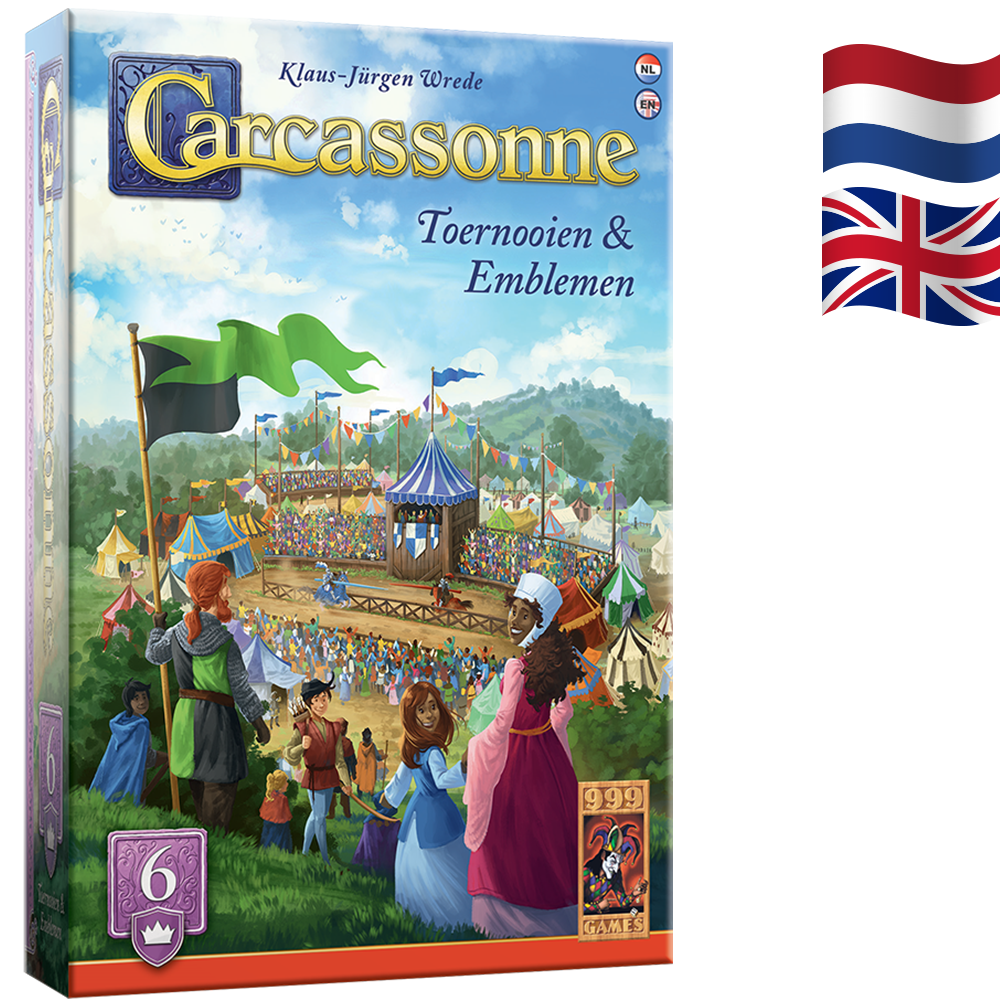 Carcassonne: Toernooien & Emblemen Uitbreiding 6
