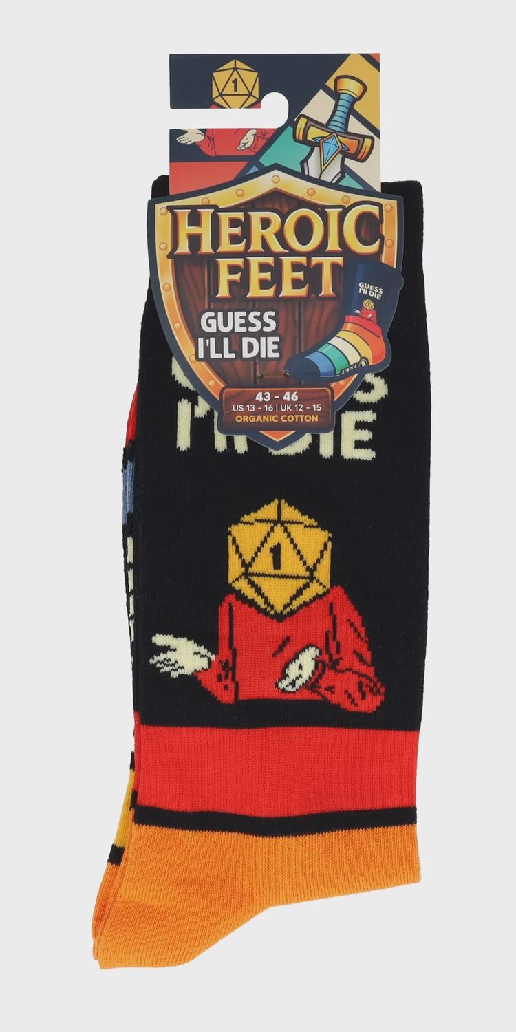 Guess I'll Die Socks