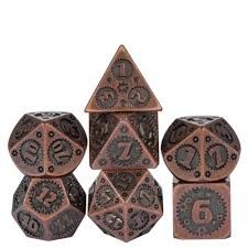 Barrel Plating Dice - Bronze