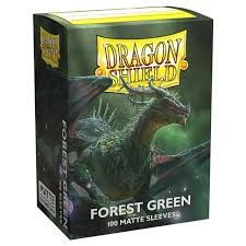 Dragon Shield - Sleeves Forest Green Matte
