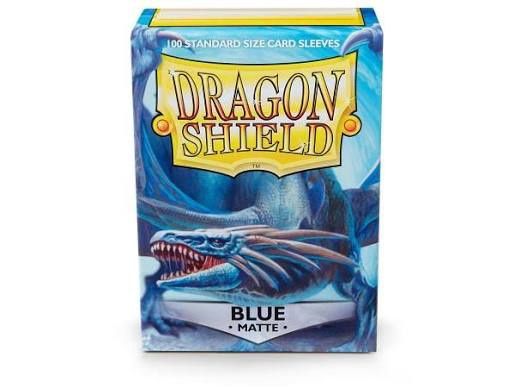 Dragon Shield - Sleeves  Blue Matte