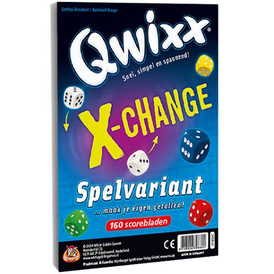 Qwixx - X Change scoreblok