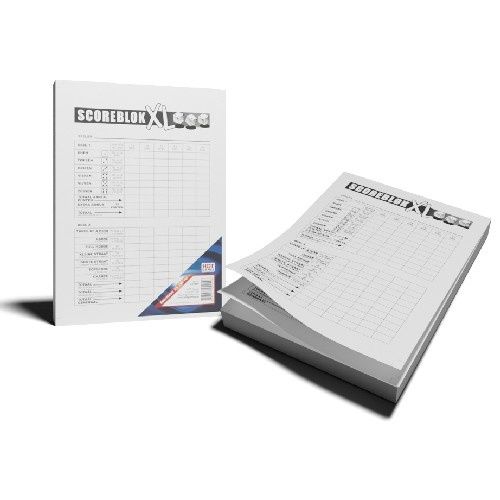 Yahtzee scoreblok
