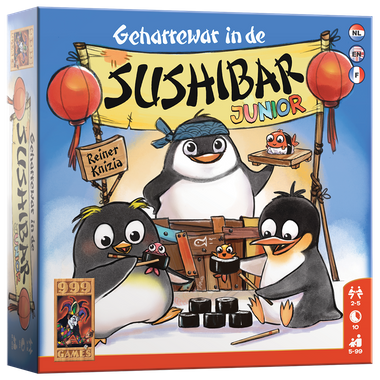 Geharrewar in de Sushibar Junior