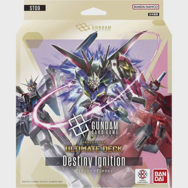 Gundam Card Game Ultimate Deck. Destiny Ignition ST09