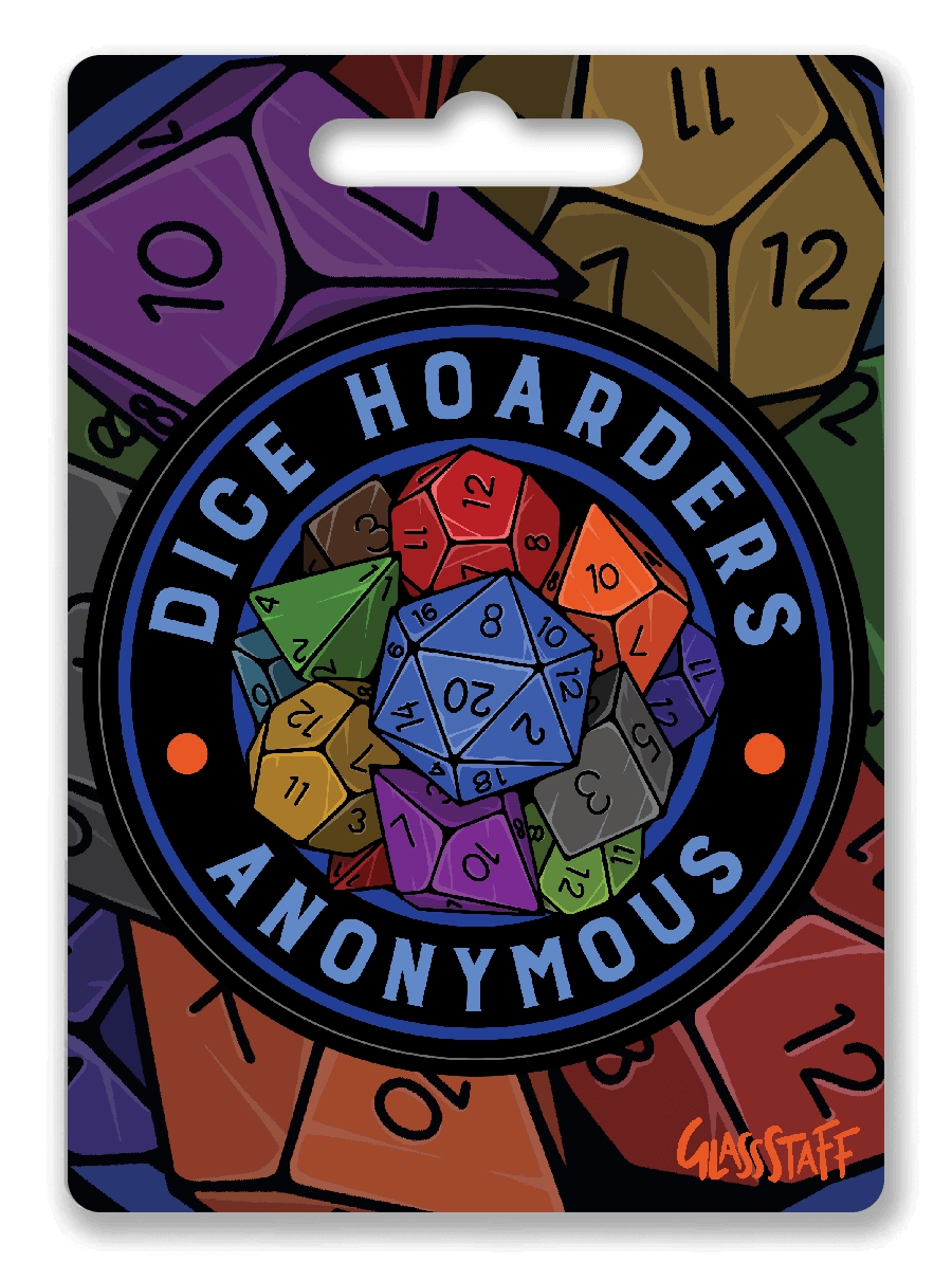 Dice Hoarders Anon - Sticker