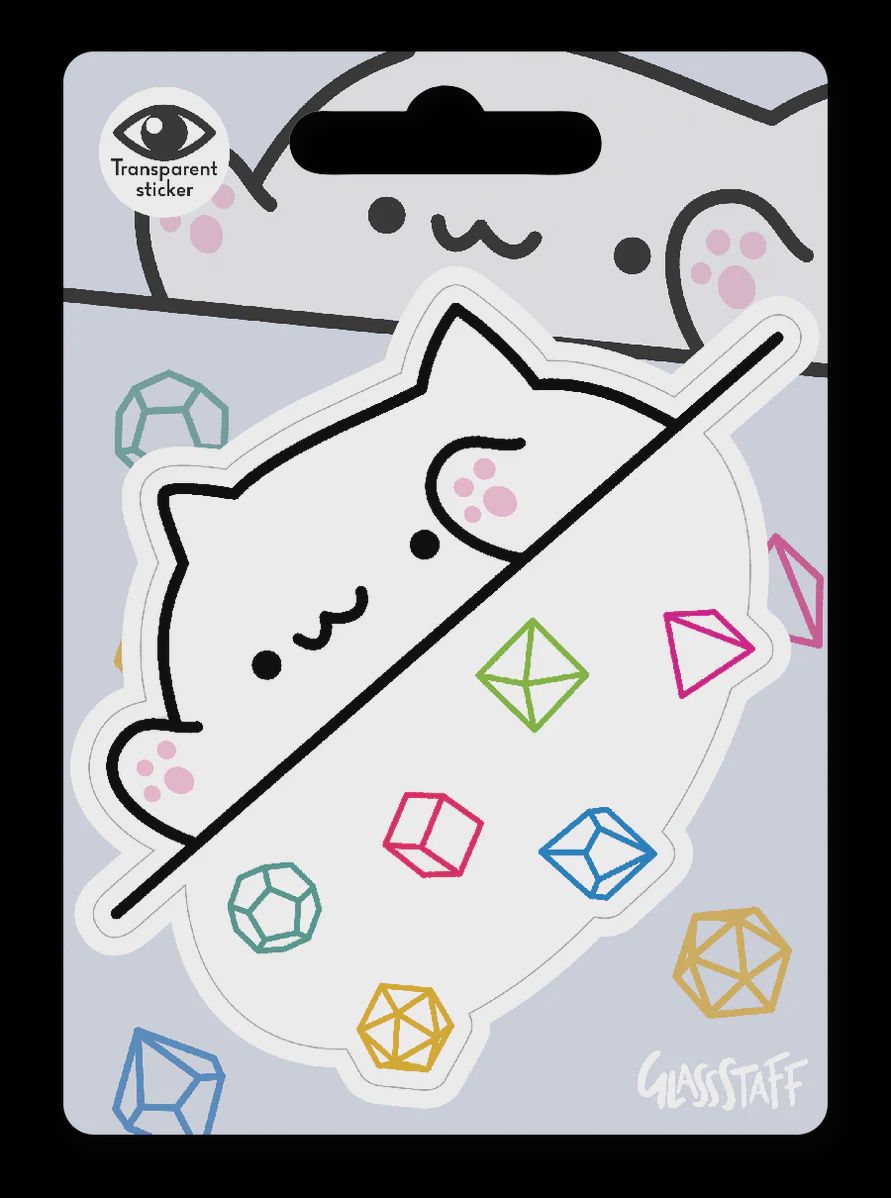 Bongo Dice Cat - Sticker