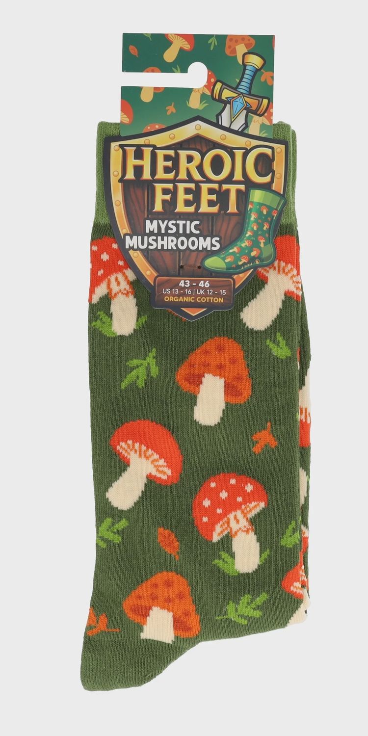 Mystic Mushrooms Socks