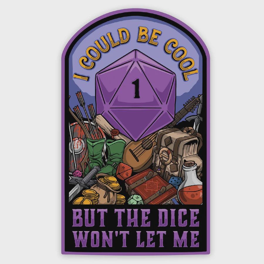 I Could be Cool - Sticker