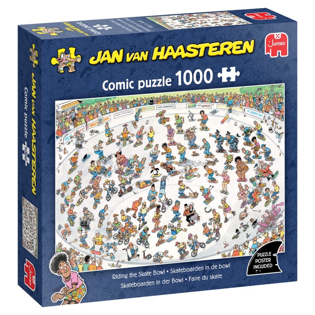 Puzzel - Skateboarden in de Bowl (1000)