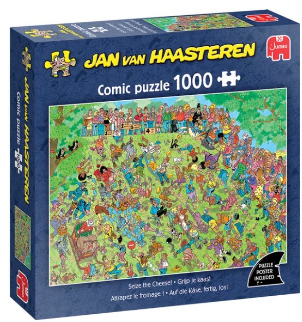 Puzzel - Grijp je Kaas (1000)