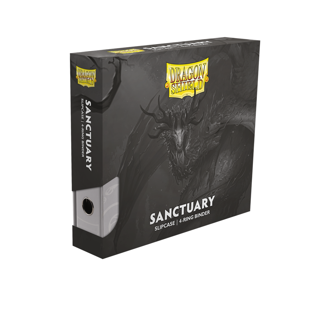 Dragon Shield SANCTUARY Slipcase 4-Ring Binder - White