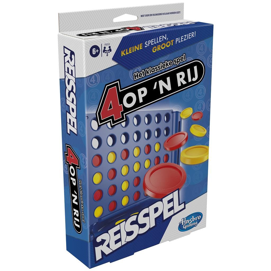 4 op 'n rij - reisspel