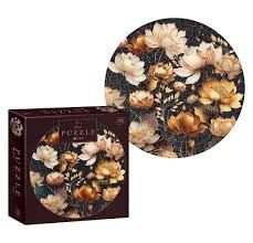 Puzzel -  Round Flowers 1 (500)