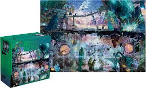 Puzzel - metallic fantasy city (500)