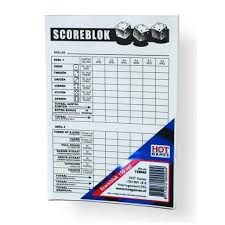 score blok yahtzee