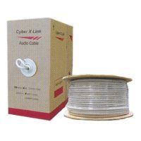 Cable, Audio, 12/2 AWG, CL2, 500 ft, Pull Box, White