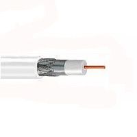 Cable, Coaxial, 500 ft. RG6, Dual Shield, Reel, Black