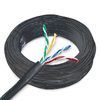 Cable, Cat 5E, 250 ft. Solid, Unshielded, 350MHz, Direct Burial, Flooded Core, Black