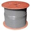 Cable, Cat 6, 1000 ft. Wooden Reel, Stranded, Shielded, 550MHz, Gray