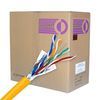 Cable, Cat 6, 1000 ft. Pull Box, Stranded, Shielded, 550MHz, Yellow
