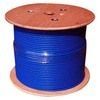 Cable, Cat 6, 1000 ft. Wooden Reel, Stranded, Shielded, 550MHz, Blue