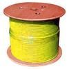 Cable, Cat 6a, 1000 ft. Wooden Reel, Solid, Shielded, 650MHz, 10G, Yellow, Plenum