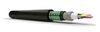 Cable, Corning Fiber Optic, 6 Strand, 50/125, OM3, MM, Direct Burial / Outdoor Polyethylene, Armored, Black, Per Foot, Discounted pricing for quantities over 1000 feet / Call for details 866-738-8993