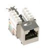 Keystone Jack, Cat 6, Shielded, 110 type, 90 degree, 10 pcs